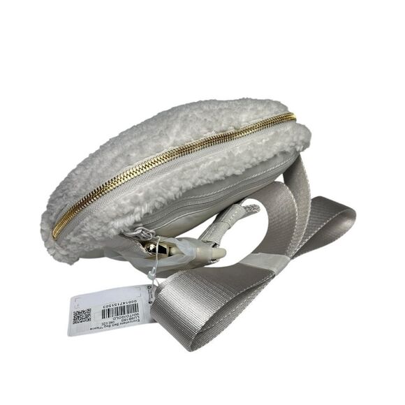 Lululemon Everywhere Belt Bag Fleece White and Gold NWT - Picture 7 of 14